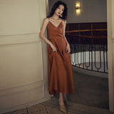 2025 New Women's Holiday Dress Beach Skirts With Sexy Bareback Sling Skirt Long Dress