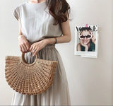 Korean Chic Art Retro Can Be Receded Waist Tether Loose Large Cotton Dress 11 Colors