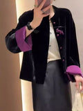 Temperament High-End New Chinese Style National Style Coat Women's 2025 New Improved Tang Dress Retro Top Lady