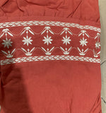 2025 National Style Holiday Dress Summer High-Waist Heavy Industry Embroidery Tang Su A Dress Dress Dress