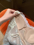 Early Spring New Bosom Sexy Hottie Sleeveless Bottom With French V-Neck Double Lace Sling Waist Vest Woman