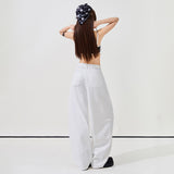 HYS/2026 Spring New & Breathy Soft Linen Cotton Leg Micro-Cut Jeans