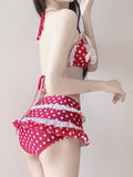2026 New Hot Spring Swimsuit Women's Long-Sleeved Hood Split Thin Meat Set