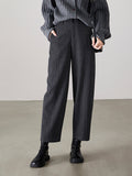 The Original Quality 2025 Winter New Fashion Thicken Warm Commute Twill Casual Hair? Harlan Pants Women