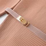 The Long Gentle Bag Of The Hip Dress Soft And Comfortable Elastic Thin Size Skirt In The Lean Shoulder