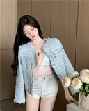 Small Fragrant Coat Woman 2026 Spring And Autumn New French Design Temperament Wear Long Sleeve Chic Short Top Woman