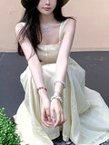 Peach Flowers Show Thin Waist Crumums Hanging Large Skirt Skirts Summer