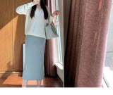 Duviet Evergreen Half Dress Medium Long Knitted Half-Dress