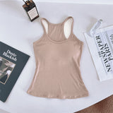 6803# Sexy I-Word Vest With Chest Pad Inside Wrapped Breasts Hottie Slings On The Back Of The Bottom