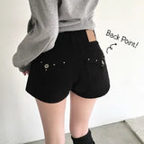 South Korea Dongdaemun 2026 Spring And Summer New Design Rivet Bag Cover Including Casual Jeans Thin Shorts Woman