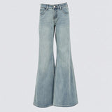 YC& Vintage Low-Rise Tice Trousers Slimming Spring And Summer Jeans Women & Trousers Lengthened