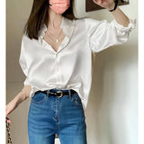 2025 New Ink Green Tops Lightly Cooked French Niche Set Of Tops Women's Design Sense Senior Shirt