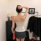 791 # People Cotton Thin V-Neck Lace Slings Women's Spring And Summer New Domestic Vacation Vest Design Sleeveless Top
