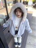 Korean Milk Coffee Small Fragrant Knitted Cardigan 2025 Autumn And Winter New Short Small Man Showing High Thin Hair Coat