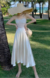Super Fairy Vintage Ribbon Fairy Dress Dress Dress Dress Long Long Tail Senior Sleeping Dress