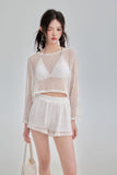 2026 New Women's Lint Swimsuit Thin Belly Loose Three-Piece Set Of Fashion Age Reduction Thin Swimsuit Women