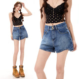 2026 Summer Main Push & Hot Girl Shorts ~ Water Wash Body And Hips Thin Denim Short Denim Shorts Women Summer