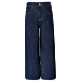 Vintage Loose Broad Leg Pants Mop With Straight Jeans Women's Spring And Summer New & Trousers Lengthen