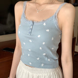 9112 # Ice Silk Summer New Spice Girl Wears Suspension Vest Women With Chest Mats In The Tide