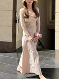 Beautiful Sister Swing Secret Water-Soluble Silk Wool Coat Lightly Cooked Niche Does Not Hit The Top