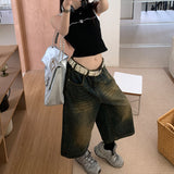 [Gaakeii] Little Boy Wears | Super Leg Cowboy Trousers / Seven-Point Rate Of Comfortable Out Of The Street Single Item