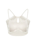 Strictly Selected Vivi Japanese Knitted Pure-Wand-Style Knitted Jersey Lace Lace Sling Vest Woman
