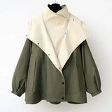Long Wind Coat In The Waist Of The Female Version Of The New Women's Spring And Autumn Casual Popular Workwear Coat
