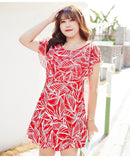 Strict Size Swimsuit Female Fat Mm160 Pounds With Chest Cushions To Cover The Mother With Fattening Plus Dress Swimsuit Batch