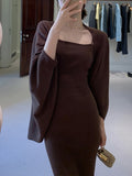 Fans Of Finland_Guided Relaxation Wool Shawl + Sling Skirt Two-Piece