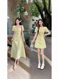 2025 No Fire New Large-Size Summer Vacation Lace Crumice Sweet Thin Gentle Dress Woman