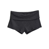 Lyselle Knitted Shorts Girl Autumn Design Hottie Street Thin Roll Waist A Word Hot Pants Striped Pants