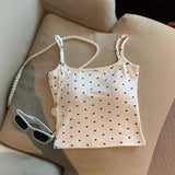 1053# Human Cotton Pure Sweet Hottie Sexy Bare Back To Thin Sling Vest Woman With Chest Pad Yoga Suit Hundred