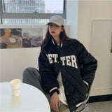 Baseball Uniform Cotton Thick Cotton Cotton Autumn And Winter College Wind Coat Loose Korean Version Of The Original Harajuku Coat In Tide