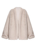 Easy Fur ~½¥s Grass Environmental Protection Marp Lady Autumn And Winter Temperament Fur Coat Light Luxury