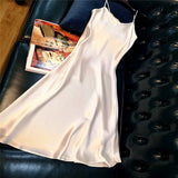2026 Popular Women's New Large-Size Temperament Dress Long French A-Shaped Skirt Sling Skirt Sling Skirt Summer