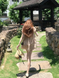 Go To The Tea Mountain Tea Break Series Apro Doll Collar Dress To Reduce The Age Of Thin A Short Skirt Woman