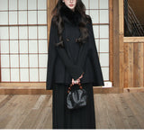 Wool Double Side Of The Cloak Of Wool, The Coat Of Women's Autumn And Winter Short Coat