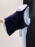 Small Unique Impact Color Two Sets Of Long-Sleeved T-Shirt Women Early Autumn New Thin Collection Waist Thin Inside The Bottom Top