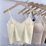 5879 # Sexy Lace Beauty Inside The Woman With Bra Bra Without Steel Ring Wearing Bottom Top Slings On The Back Of The Women's Slings