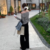 Lulu Protein Glutinous Slimy Trousers Women Summer Supermodel Trousers Draw Rope High-Ball Casual Trousers Trousers