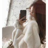 Soft Fabric Coat Women's Autumn And Winter 2025 New Korean Style Loose Solid Color Thin Outer Wear Fashion Top
