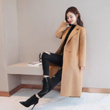 New Hair Coat Coat Woman New Coat In The Spring And Autumn Long-Term Large-Size This Sub-Korean Version Of Loose Coat Woman