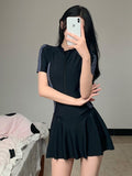 Yan Swimsuit Female Students Slightly Fat Meat Summer Conservative 2026 New Pure Desire Conjoined High Value Thin