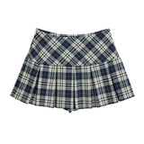 Spice Girls Red Check-In A-Character Skirt Women's Spring And Summer New College Windy Skirts With Thin And High Waist Short Skirt