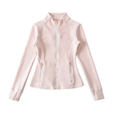 Lulu Thickened Stormcoat Inside The Gallbladder Velvet Coat Female Yoga Coat Blouse Body Waist Movement Plus Velvet New