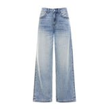 2026 Summer Thin Vintage Straight Jeans Loose-Render Silk Lesel