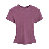 Kardashian's New Short-Sleeved T-Shirt With Spring And Summer Sexy Ants Round-Neck Tight-Up T-Shirts