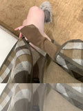_ Imported Island Essence 18 Stitch All-In-One Machine Bare Silk Silk Cashmere T-Shirt Long Sleeves To Keep Warm And Comfortable Fashion