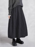 Relaxing Waist Half-Dress Dress 2025 Autumn Dress New Women's Fashion Simple Loose Model Thin Taut Skirt