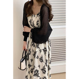Bat Sleeve Knitted Sun Protection Shirt Women's Summer Thin Coat Cane Sling Skirt Shawl Shawl Shawl Shawl Shawl Shawl Shawl Shawl Air Conditioning